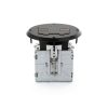 Floor Kit RACO 6239BK 1-Gang Black Recessed Duplex 15A TR Device-2
