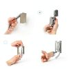 CycevSun 6 Pack Electrical Outlet Box Old Work 1 Gang, Plastic Remodel Drywall Junction Boxes, UL Listed-6