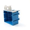 2 Gang Electrical Box Adjustable XGGYA Plastic Outlet Box 34 cu in-2