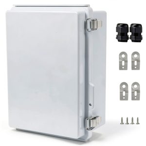 IP67 Waterproof Junction Box, ABS Plastic Electrical Enclosure with-0
