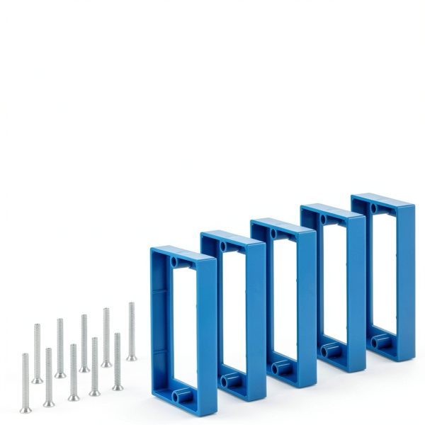 1/2" Single Gang Outlet Extenders Mint Bucket UL Listed Pack of 5-3