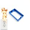 1/2" Single Gang Outlet Extenders Mint Bucket UL Listed Pack of 5-2
