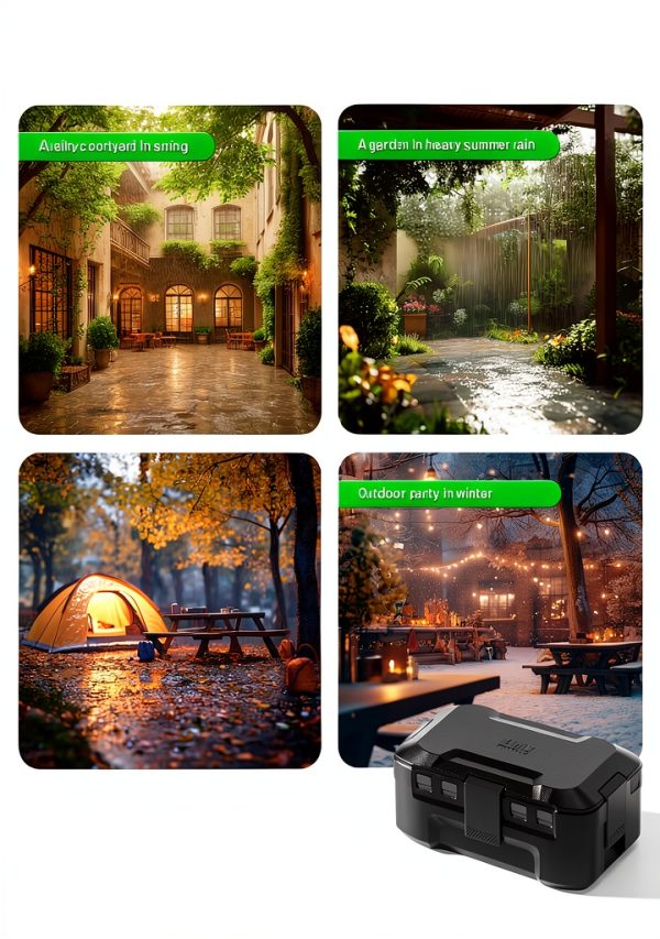 Outdoor Waterproof Box Unistyle IP55 Canvas 12.3x7.5x5.1 Inch-5