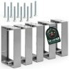 3/4 inch Single Gang Receptacle Box Extender UL Listed Mint Bucket-0