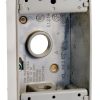 Hubbell-Bell 5320-0 Single Gang 3-1/2-Inch Outlets Weatherproof Box-0