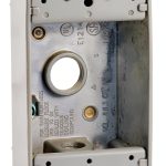 Hubbell-Bell 5320-0 Single Gang 3-1/2-Inch Outlets Weatherproof Box-0